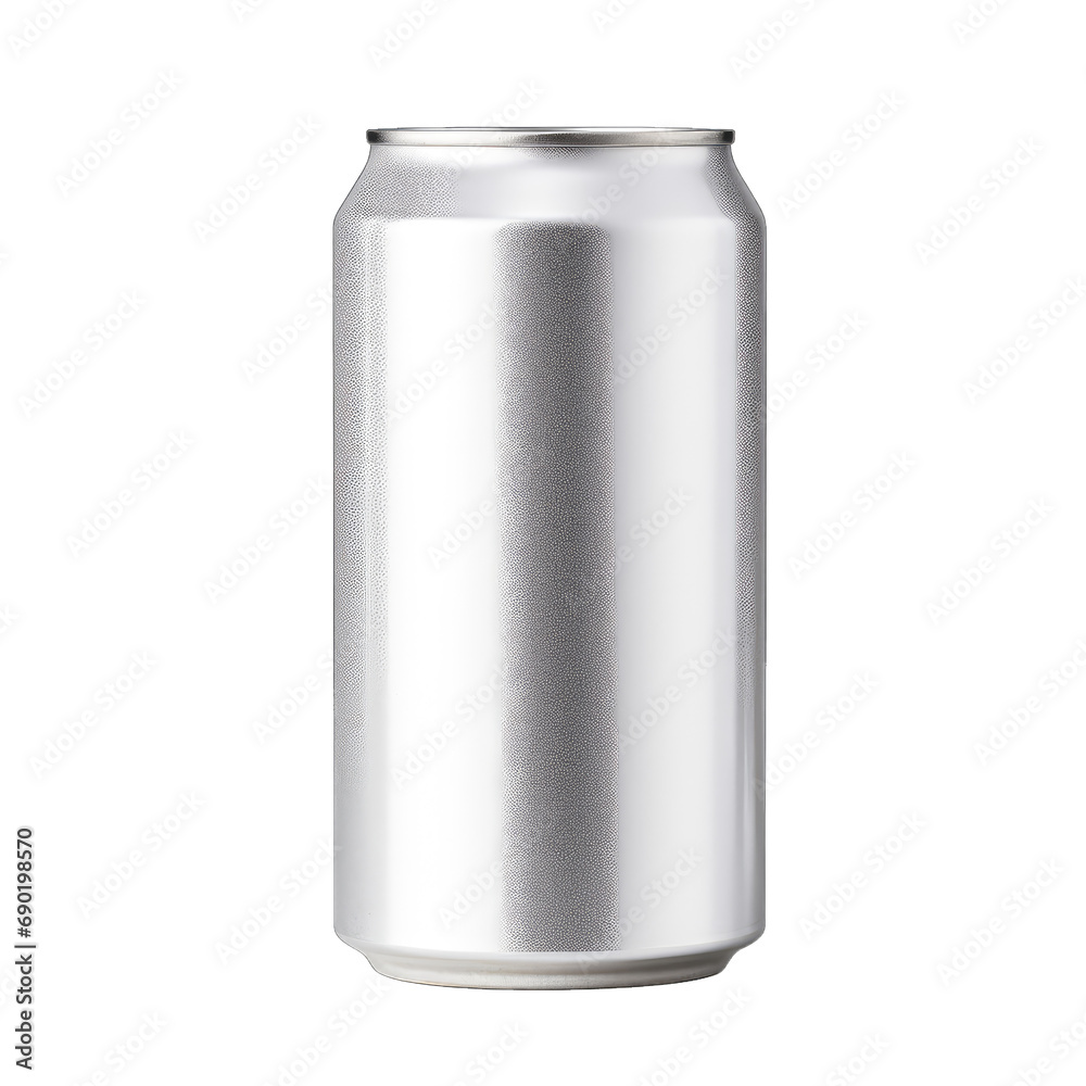 Aluminum beverage drink soda can isolated on white and transparent background. Png Aluminum beverage drink soda can isolated on white and transparent background. Png