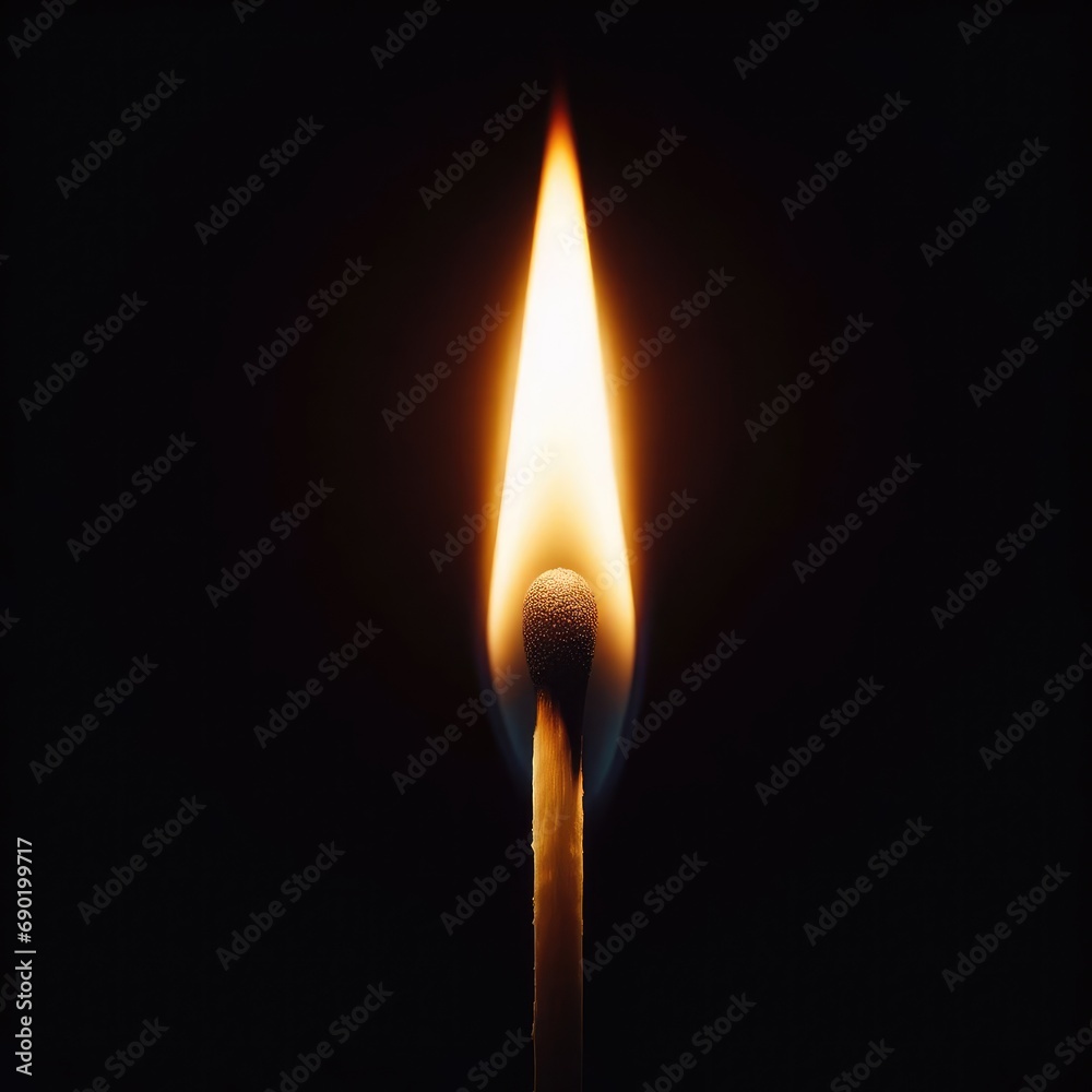 fire flames with glowing particles isolated on black background fire flames with glowing particles isolated on black background