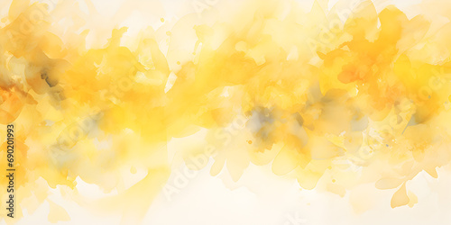 Wallpaper Mural Aquarellhintergrund gelb Torontodigital.ca