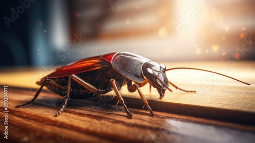 cockroach high resolution HD large format not blurry (AI Generator)