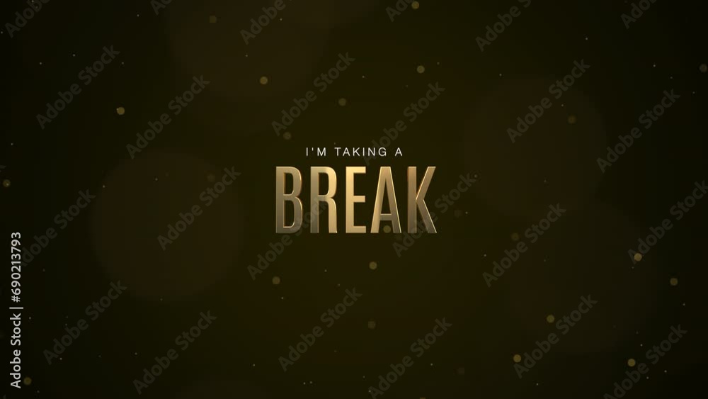 Elegant Streaming And Podcast Break Banner Loop Elegant Streaming And Podcast Break Banner Loop