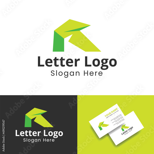 Letter r creative vector logo design. Minimal r logo design template. r logo icon design