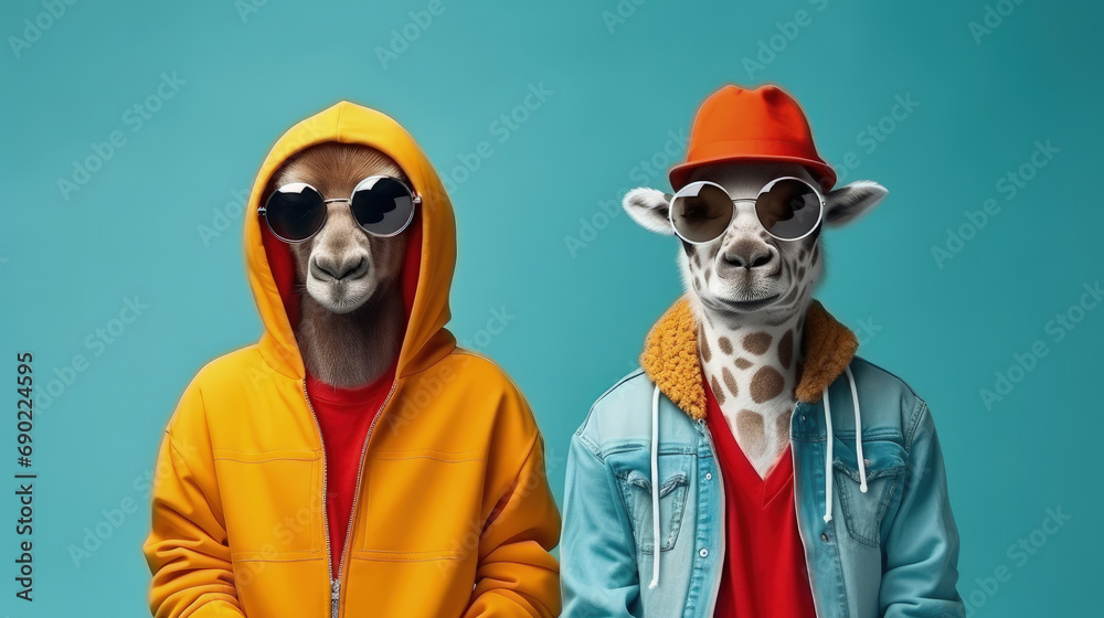 Minimalist Menagerie: Animals in Minimalist Fashion for Sleek Advertisements Minimalist Menagerie: Animals in Minimalist Fashion for Sleek Advertisements