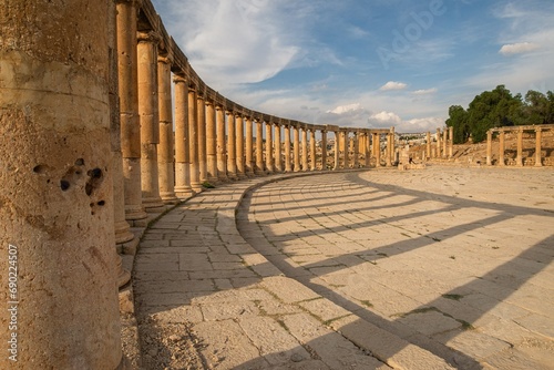 The ancient city of Jerash