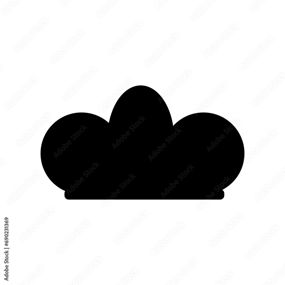 Toy cloud icon vector. Baby clouds illustration sign. Cloud symbol or logo. Toy cloud icon vector. Baby clouds illustration sign. Cloud symbol or logo.