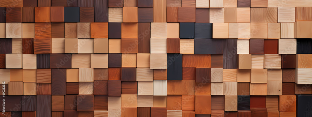 An artistic composition featuring an assortment of wood types An artistic composition featuring an assortment of wood types