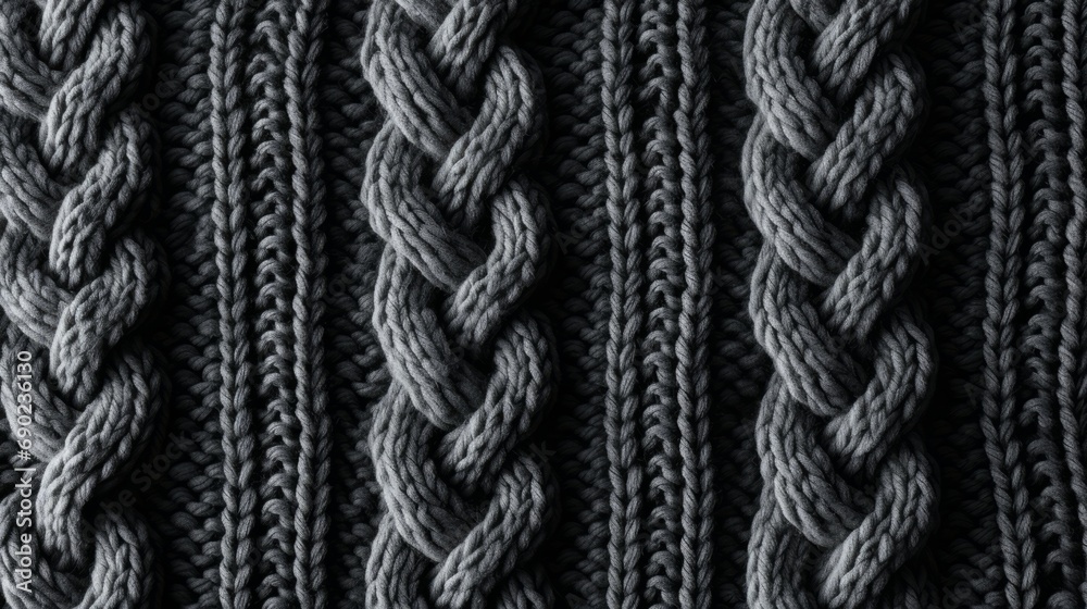 Black Knitted Wool Closeup Background. Knitted Texture. Knit Fabric Texture, Wool Knitted pattern
Black Knitted Wool Closeup Background. Knitted Texture. Knit Fabric Texture, Wool Knitted pattern