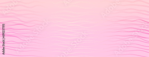 Abstract vector transition peach gradient background. Modern light smooth fon with simple wave line. Suit for poster, cover, banner, brochure, website, sale, back, border