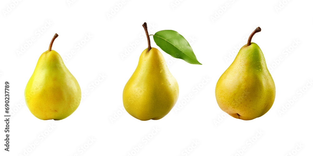pear isolated on white background pear isolated on white background