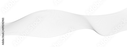 Futuristic digital lines wave background. Web wavy banner geometric shape with digital flowing presentation and creative vector design