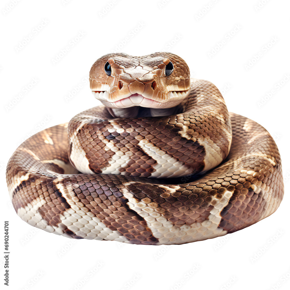 Ball phyton snake closeup. phyton isolated on transparent Ball phyton snake closeup. phyton isolated on transparent