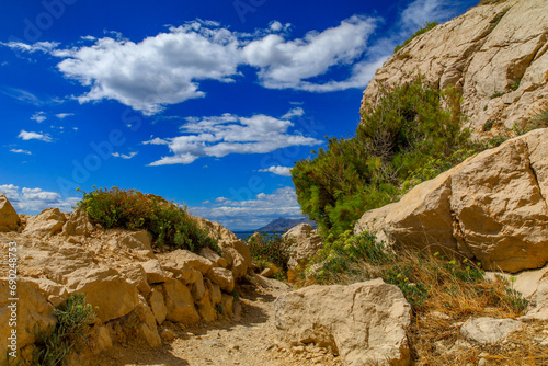 Croatian landscape  Adriatic Sea  photo for photo wallpaper