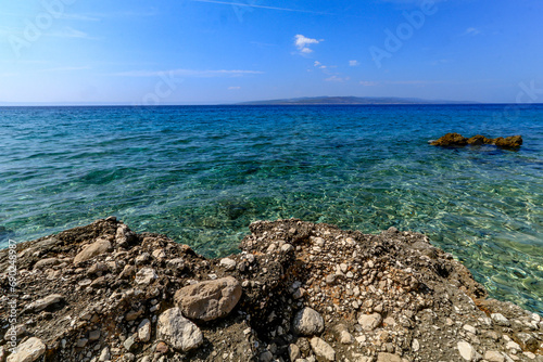 Croatian landscape, Adriatic Sea, photo for photo wallpaper
