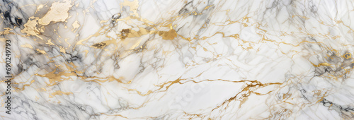 Premium luxury white and gold marble background, golden gilded majestic banner, hd © OpticalDesign