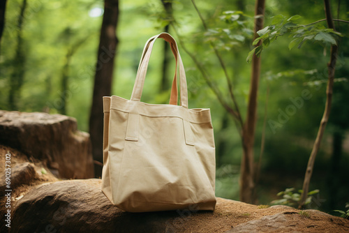 Sustainable Shopping Recycling bags - Ai generated - Generative Ai	