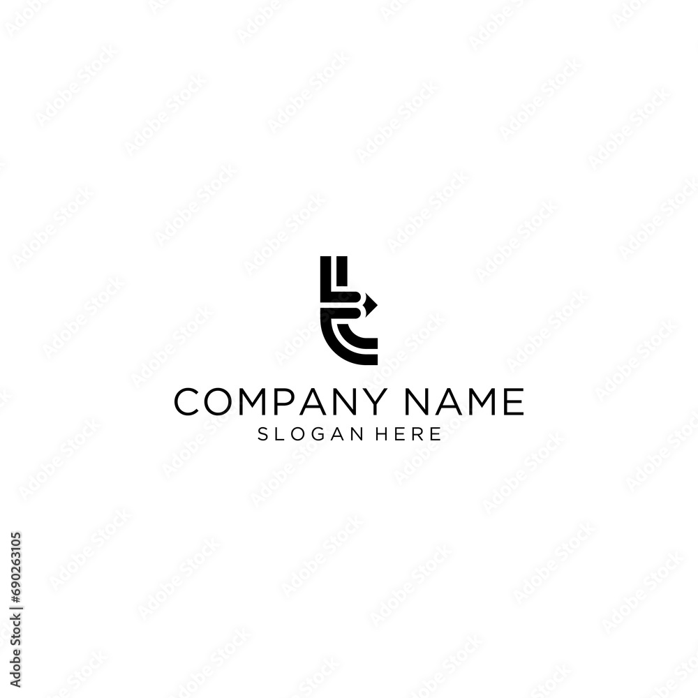 Fototapeta premium initial T pencil logo design vector