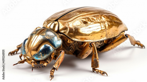 Gold beetle AI generative