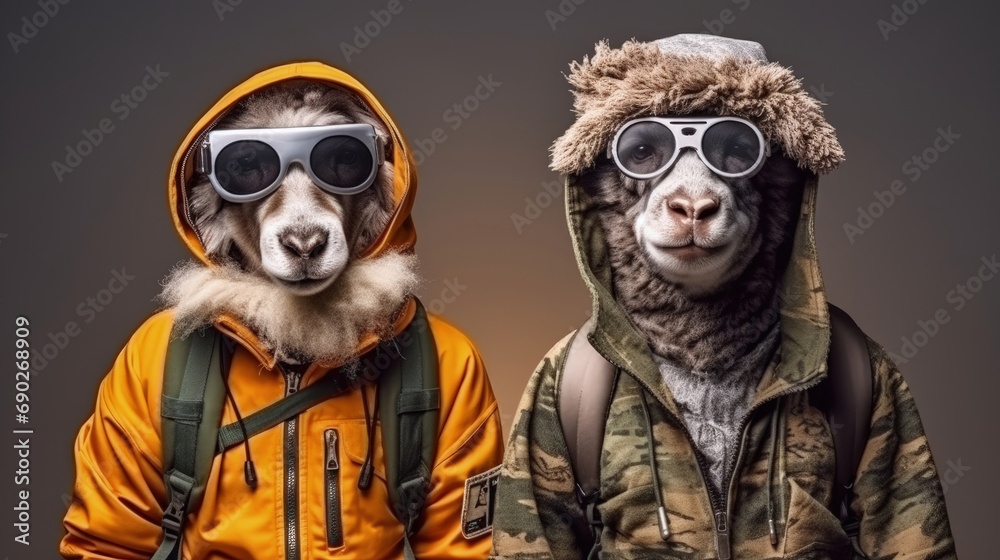 Apocalyptic Paws: Animals in Post-Apocalyptic Fashion for Impactful Ads