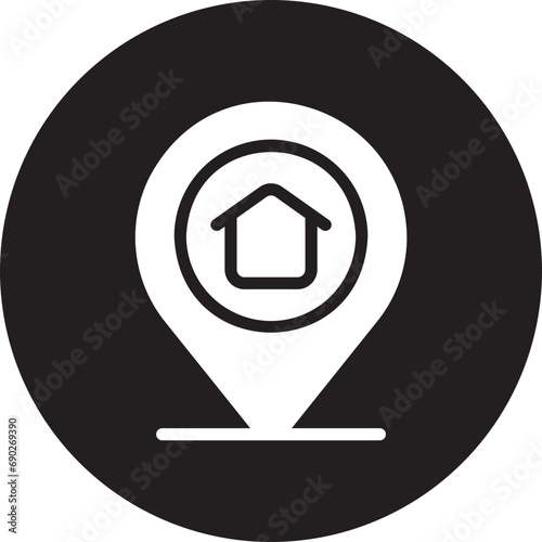 address glyph icon