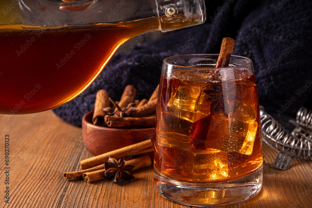 Maple syrup autumn cocktails Maple syrup autumn cocktails