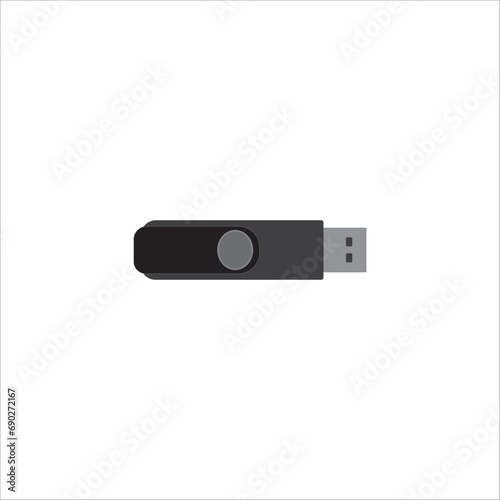 Flash disk vector icon design