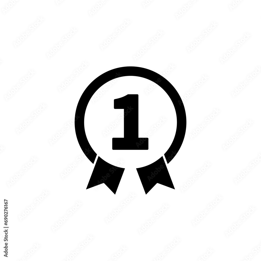 first place concept line icon. Simple element illustration. first place concept outline symbol design. first place concept line icon. Simple element illustration. first place concept outline symbol design.