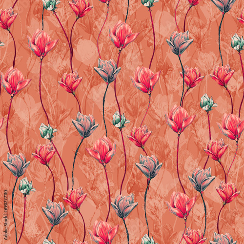 pattern with flowers