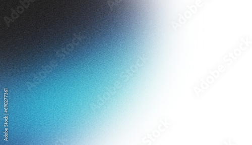 black blue , color gradient rough abstract background shine bright light and glow template empty space , grainy noise grungy texture on transparent background cutout photo
