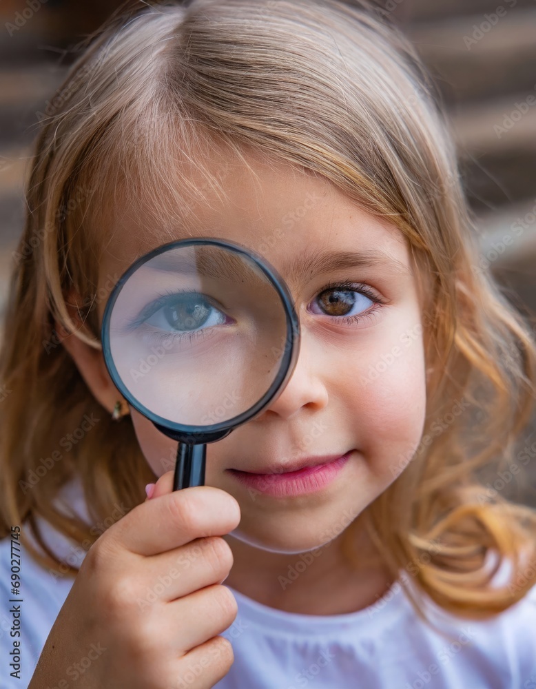 Curious Kid: Investigating with a Magnifier Curious Kid: Investigating with a Magnifier