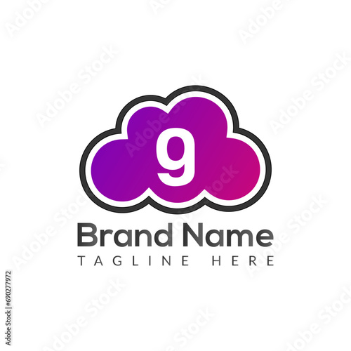 Abstract G letter modern initial lettermarks logo design 