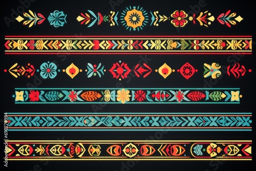 Aztec Vintage Embroidery
