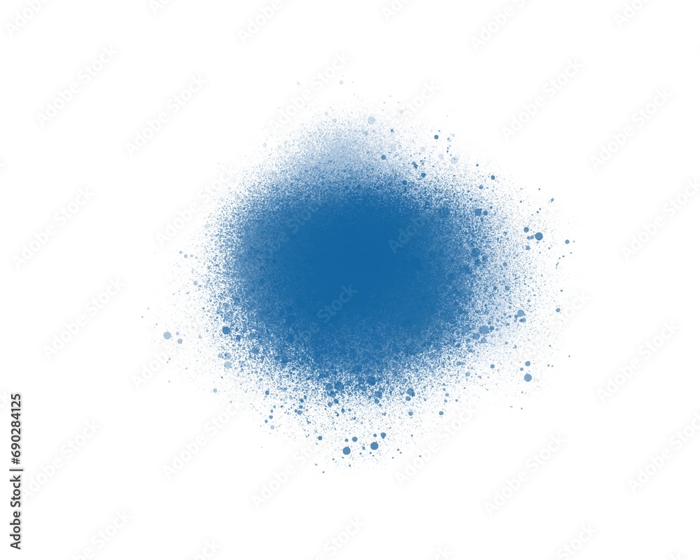 blue spot on white, abstraction blue spot on white, abstraction