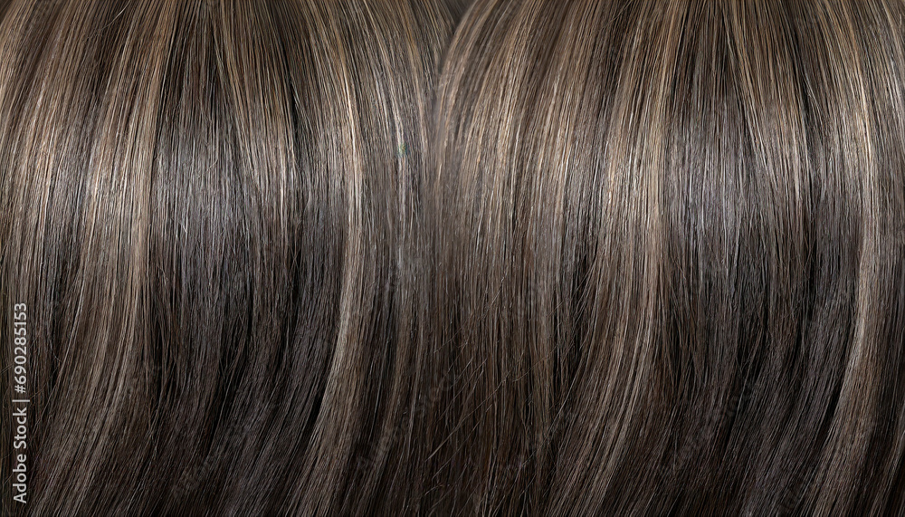 dark hair texture background. Close up of woman's hair dark hair texture background. Close up of woman's hair