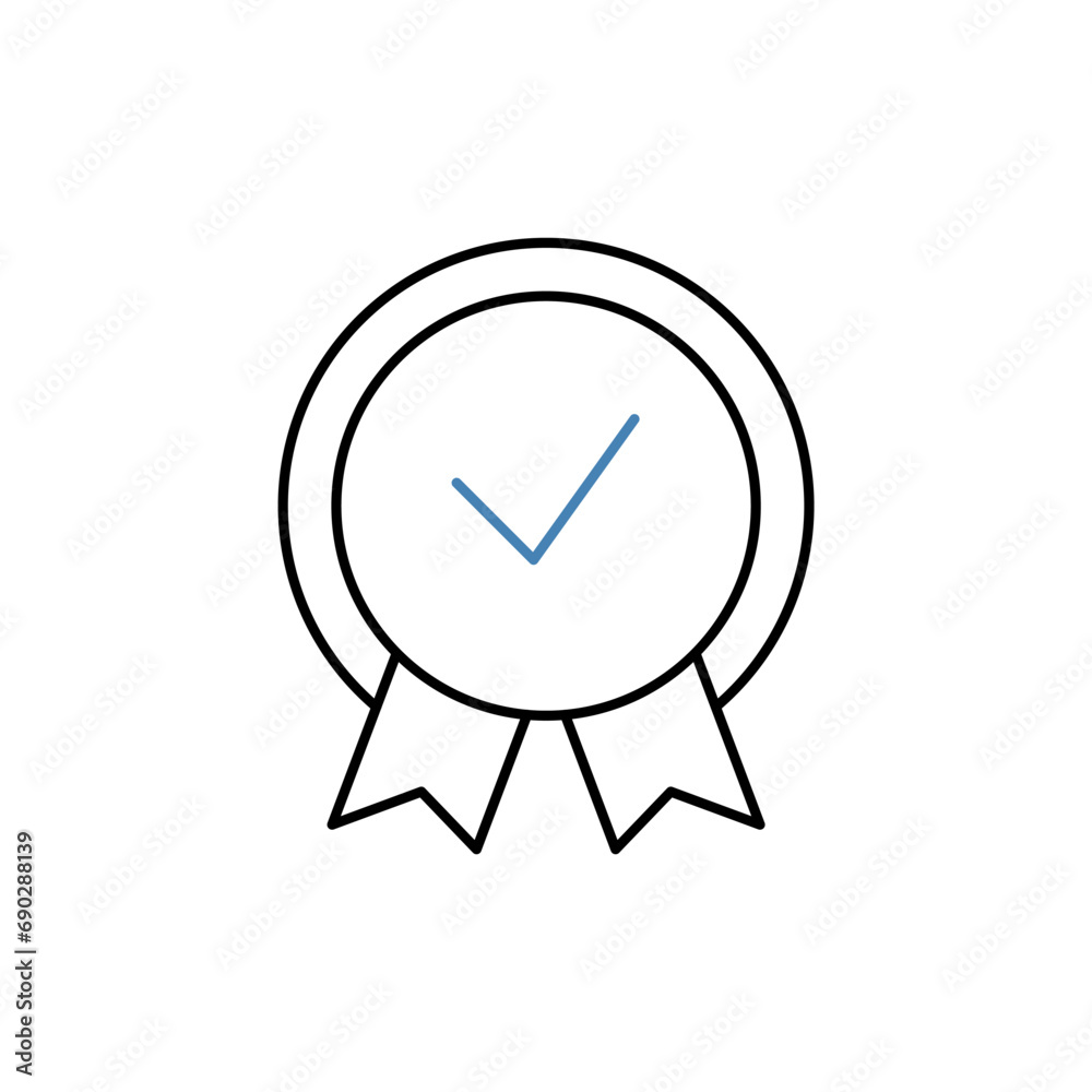 excellence concept line icon. Simple element illustration. excellence concept outline symbol design. excellence concept line icon. Simple element illustration. excellence concept outline symbol design.