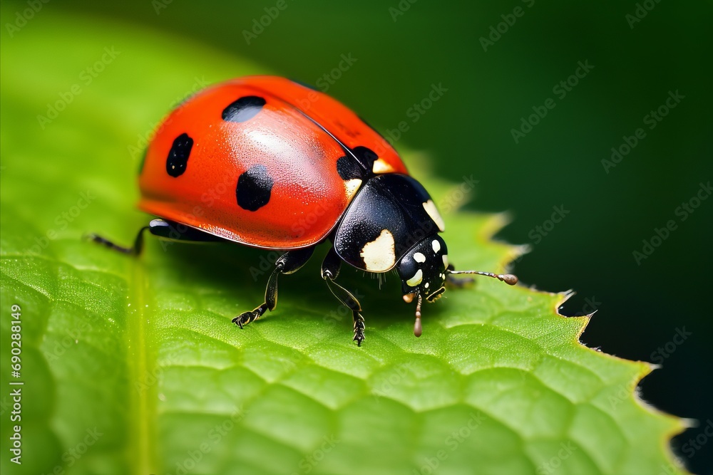 Natural predator ladybug in action, Diverse ecosystem with focus on coexistence of crops and beneficial insects, Capture natural predator-prey interactions for pest control, Organic and dynamic Natural predator ladybug in action, Diverse ecosystem with focus on coexistence of crops and beneficial insects, Capture natural predator-prey interactions for pest control, Organic and dynamic