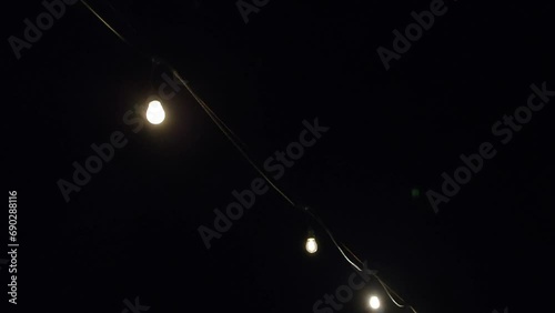 warm white cafe lamp decoration
