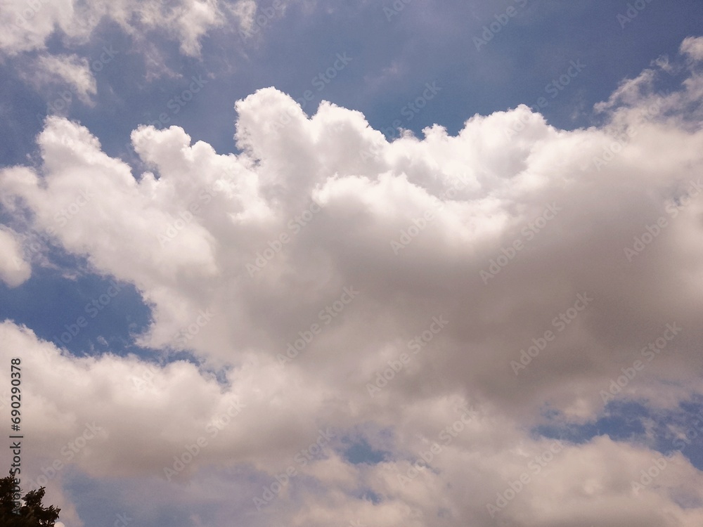 Obraz premium White cloud sky 