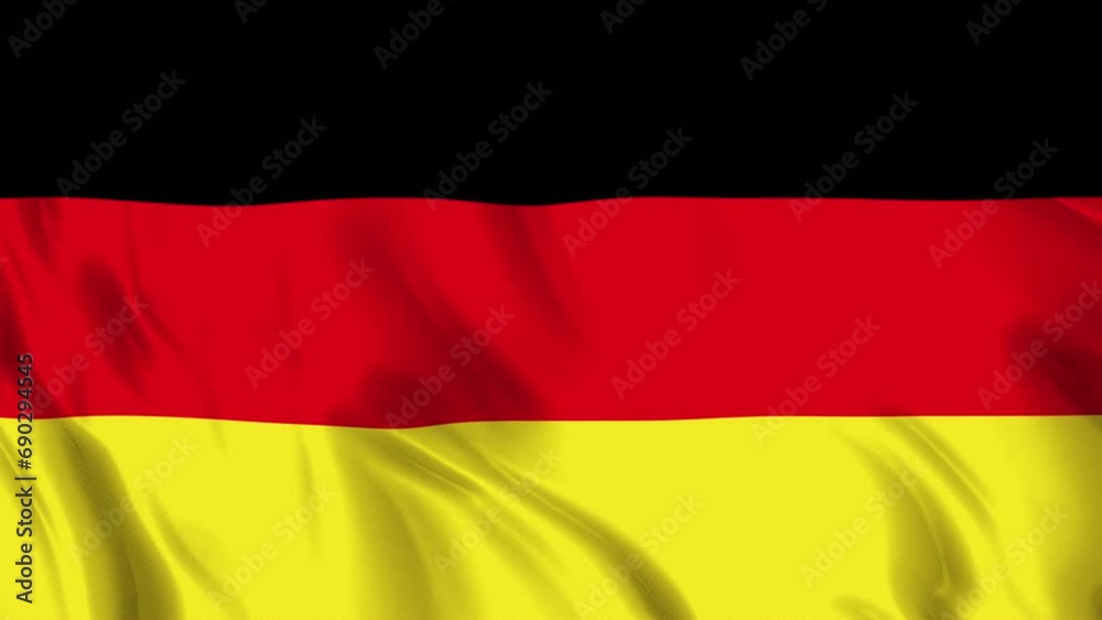 Germany Flag Waving Loop Germany Flag Waving Loop