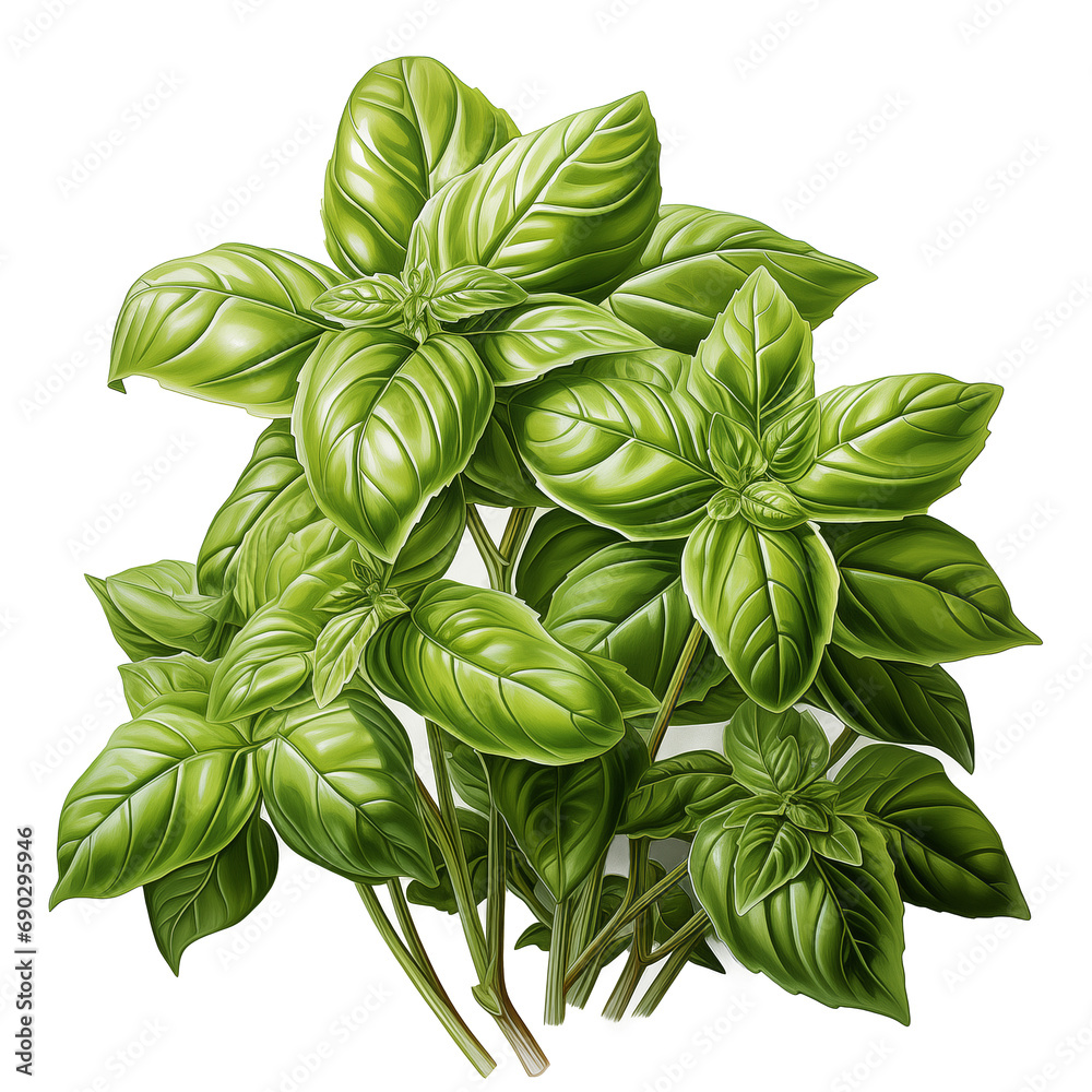 basil isolated 