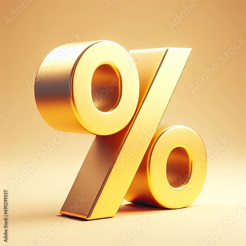 percent symbol sale background photo