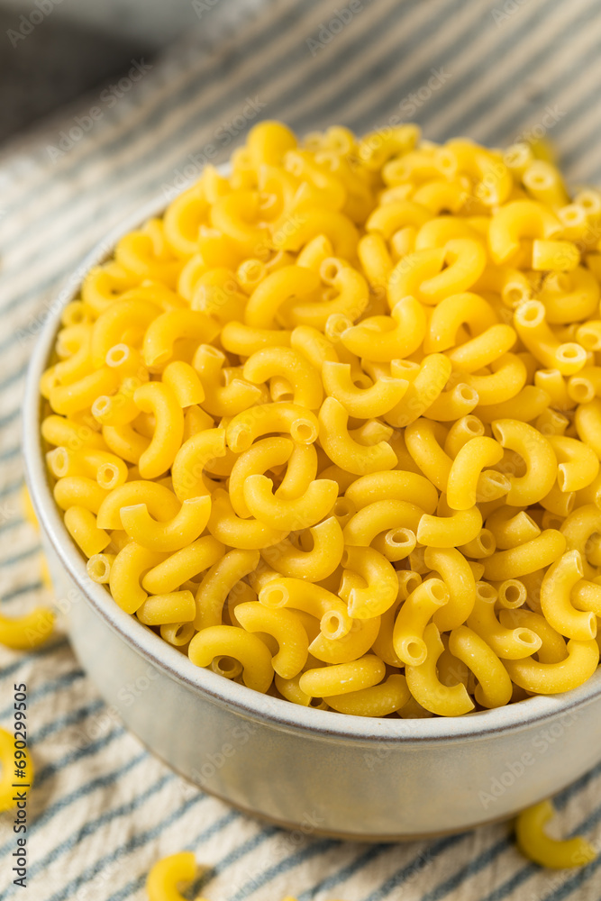Raw Organic Uncooked Macaroni Noodles Raw Organic Uncooked Macaroni Noodles