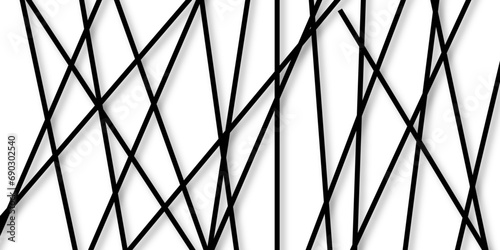 Abstract line background. abstract black lines with white background creative and geometric shape with white luxury pattern and paper texture design in illustration with white line background.