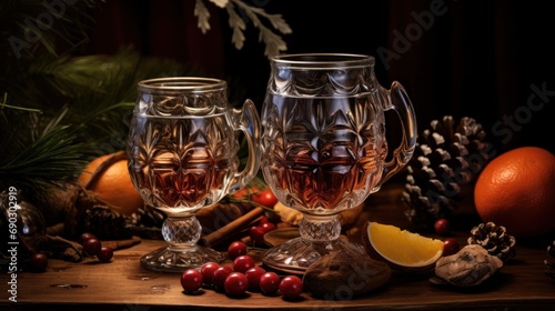 hot mulled wine