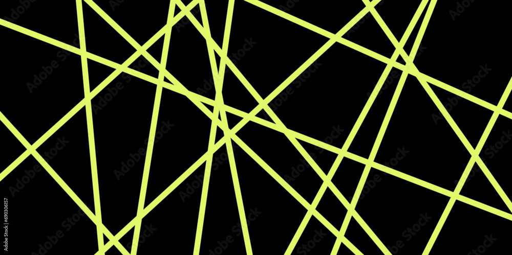 Abstract line background. abstract yellow lines with black background ...
