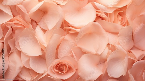 Beautiful background of rose petals. © savvalinka