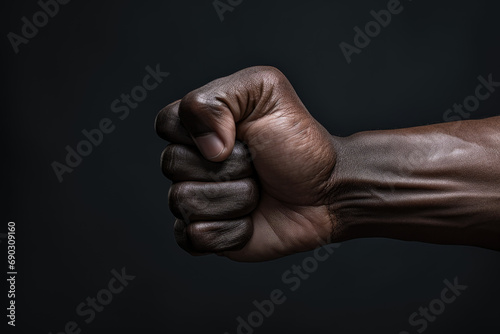 black strong fist photo