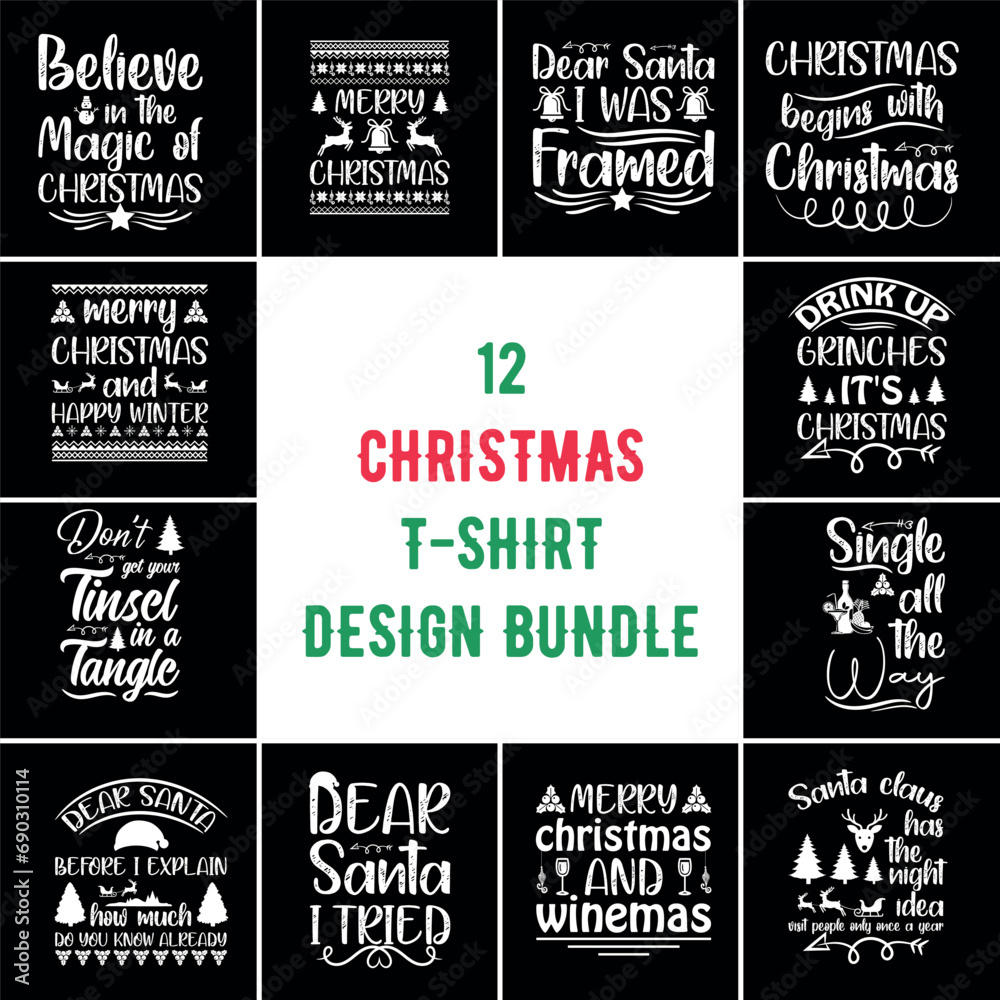 Christmas t-shirt design bundle, Christmas t-shirt bundle, Christmas t-shirt, Christmas bundle,  t-shirt design bundle,  t-shirt bundle, Merry Christmas t-shirt design, Christmas design bundle