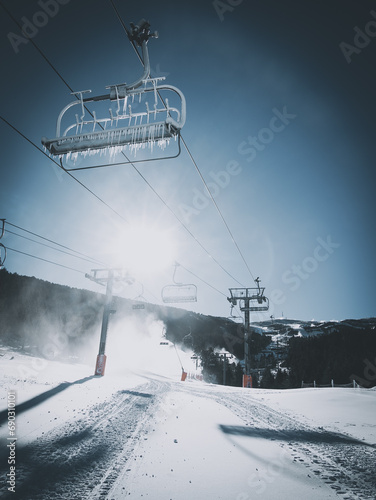 Vistas de la nieve