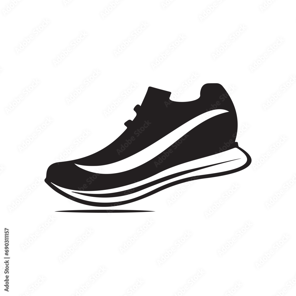 Sneakers Icon Vector Images Sneakers Icon Vector Images