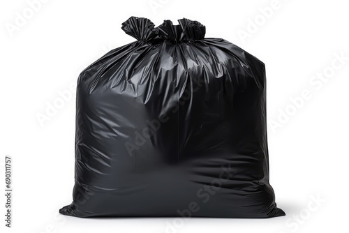 Wallpaper Mural Black Garbage Bag Isolated On White Background Torontodigital.ca